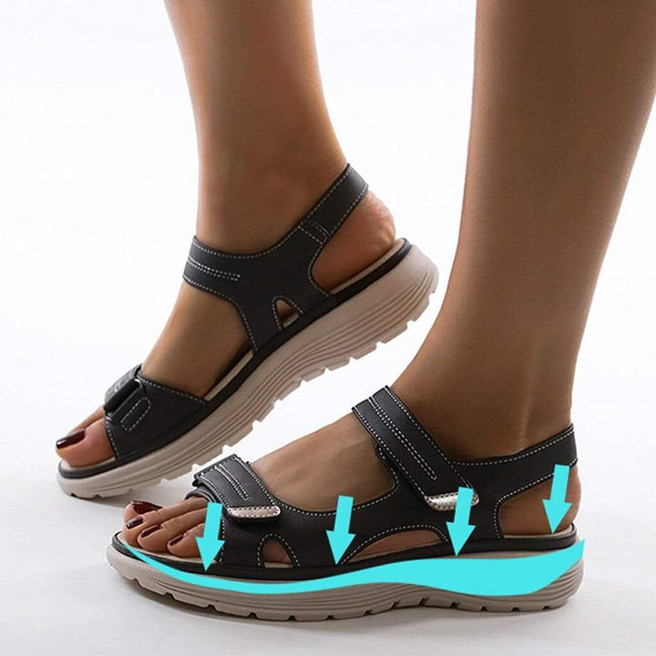 Sandales Confort Scratch | Semelle Épaisse | Légères & Pratiques