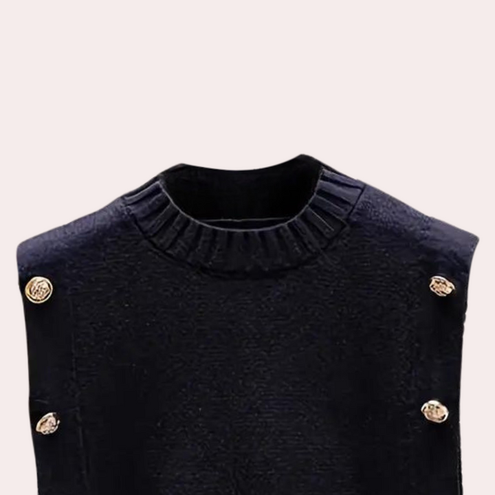 CAROL - Gilet Chaud en Tricot pour Femmes