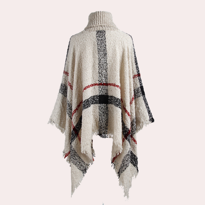 ADIS - Poncho à col roulé tendance pour femmes