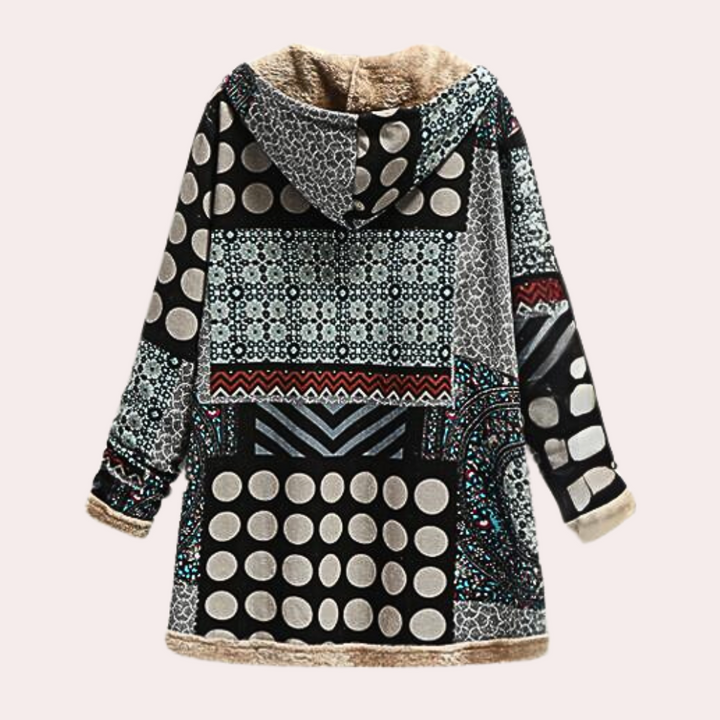 LUCIA - Manteau d'Hiver à Capuche Tendance pour Femmes