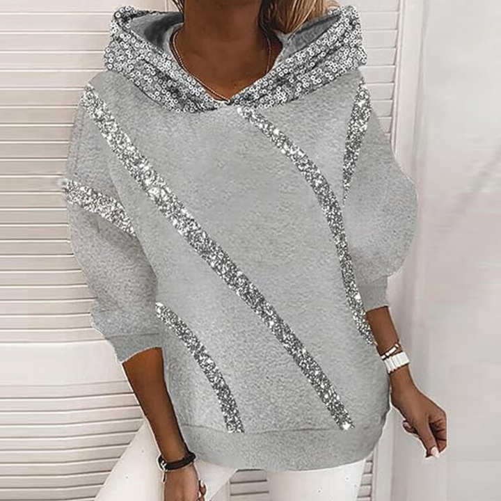 TATIA - Sweat à Capuche Éblouissant pour Femmes